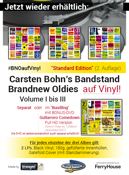 Brandnew Oldies - Volume I bis III auf Vinyl